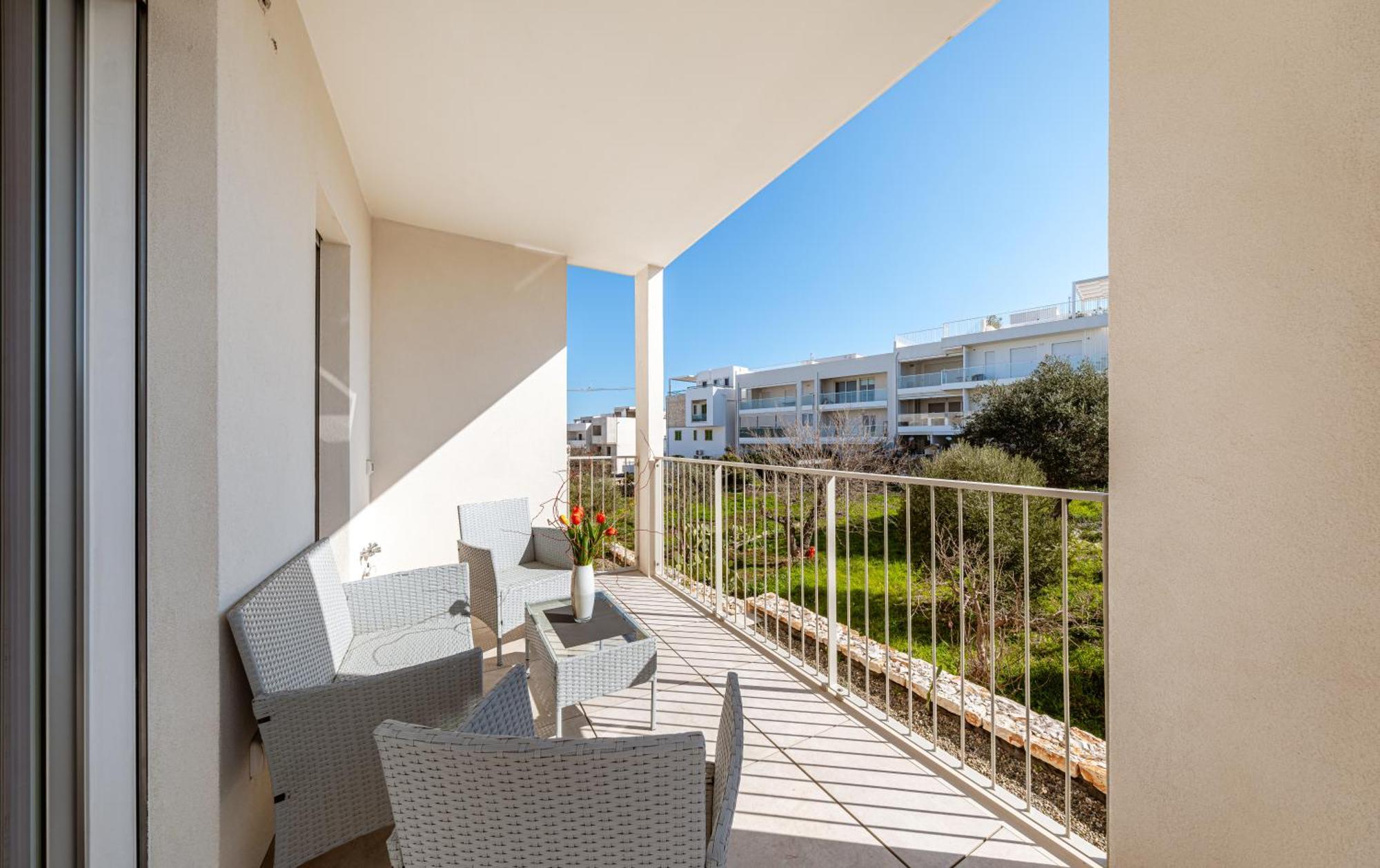 Vista Mare Polignano Apartment โปลีญาโนอามาเร ภายนอก รูปภาพ