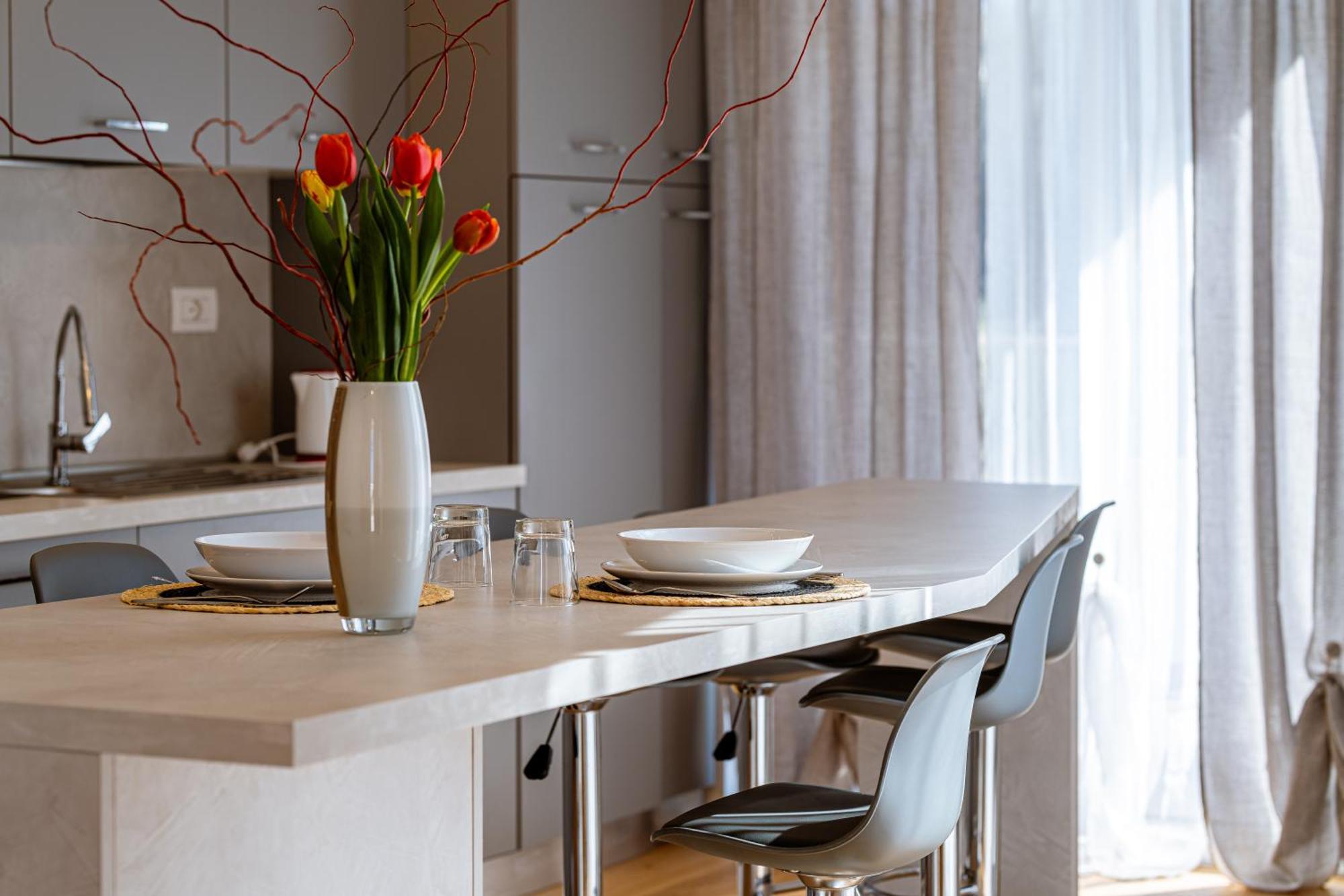 Vista Mare Polignano Apartment โปลีญาโนอามาเร ภายนอก รูปภาพ