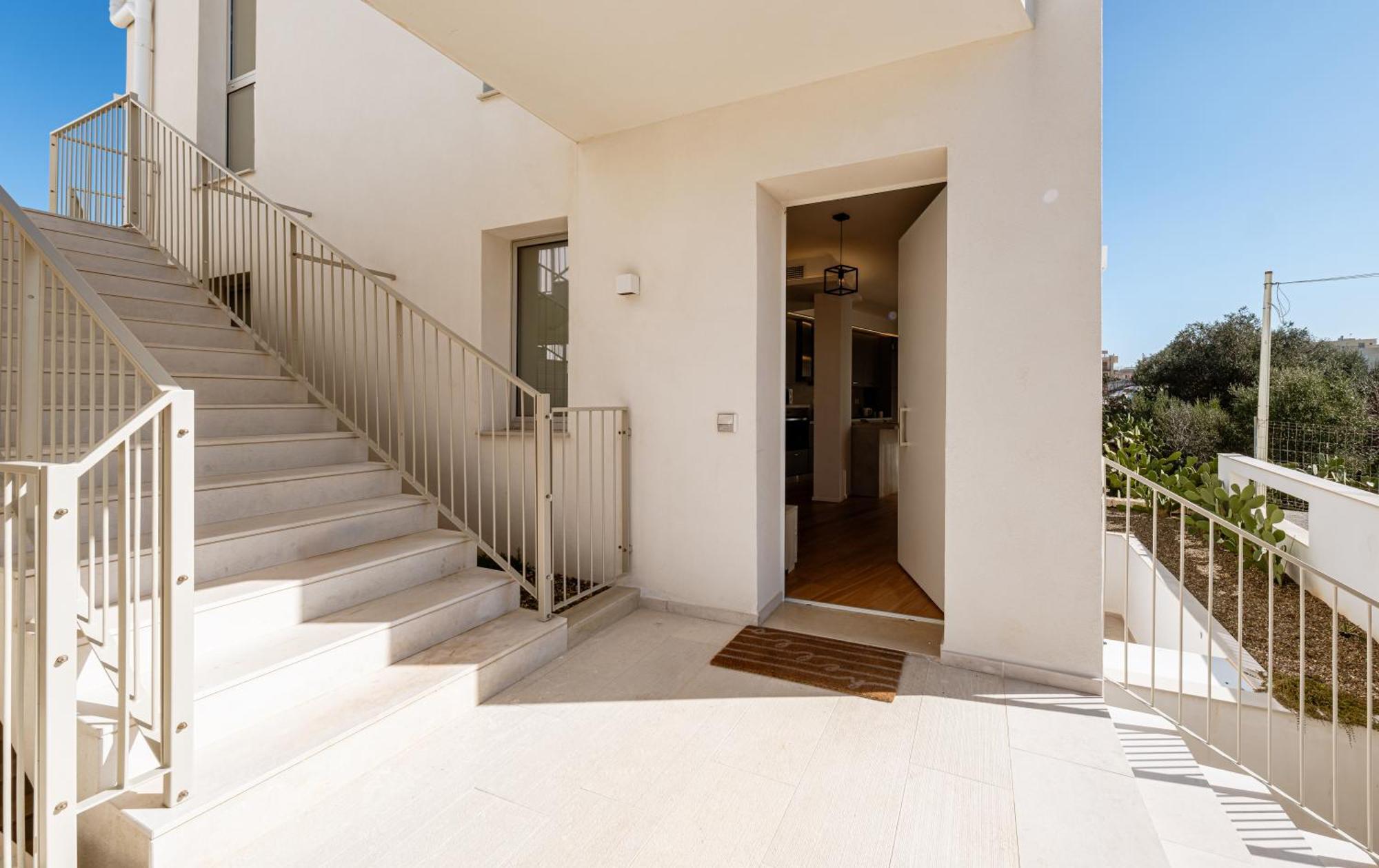 Vista Mare Polignano Apartment โปลีญาโนอามาเร ภายนอก รูปภาพ